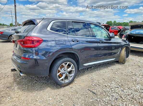 5UXTY5C04LLT32796 2019 BMW X3 Gray Tył prawy