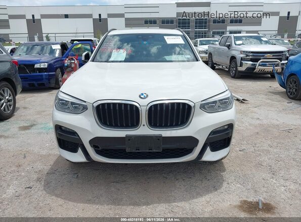5UXTY5C04LLT33527 2020 BMW X3 Белый Вид щитка приборов