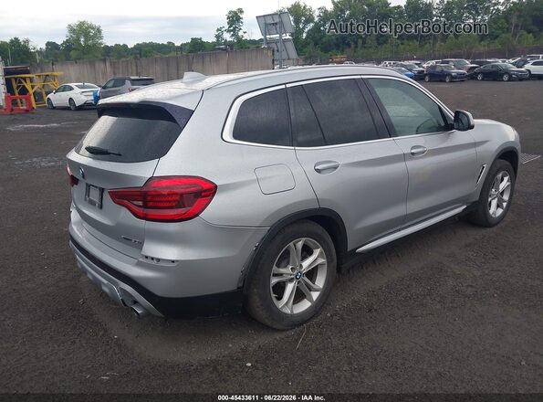 5UXTY5C04M9H85639 2021 BMW X3 Silver უკანა მარჯვენა
