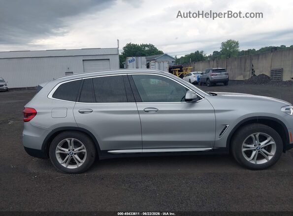 5UXTY5C04M9H85639 2021 BMW X3 Silver უკანა სალონის ხედი