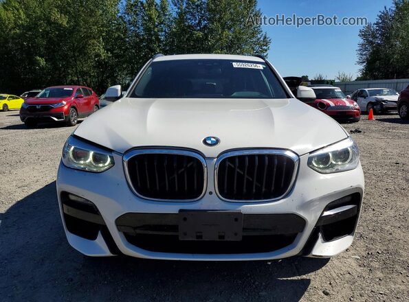 5UXTY5C05L9B77515 2020 BMW X3 Белый Вид спереди