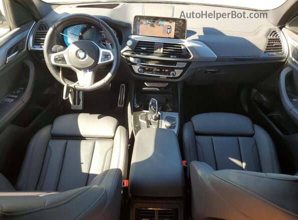 5UXTY5C05L9B77515 2020 BMW X3 Белый Вид панели приборов