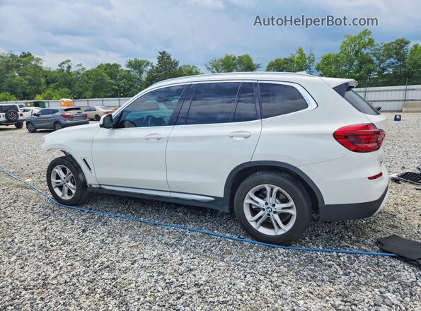 5UXTY5C05M9E47893 2021 BMW X3 White Задня ліва чверть