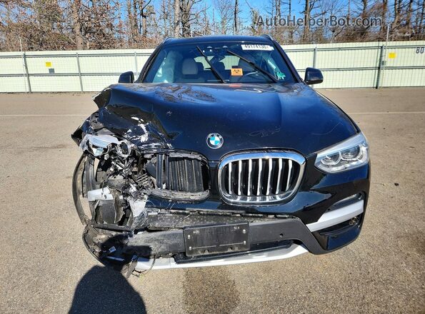 5UXTY5C05M9G31330 2021 BMW X3 Черный Вид спереди