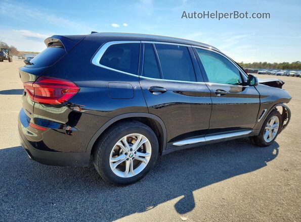 5UXTY5C05M9G31330 2021 BMW X3 Черный Задняя правая четверть