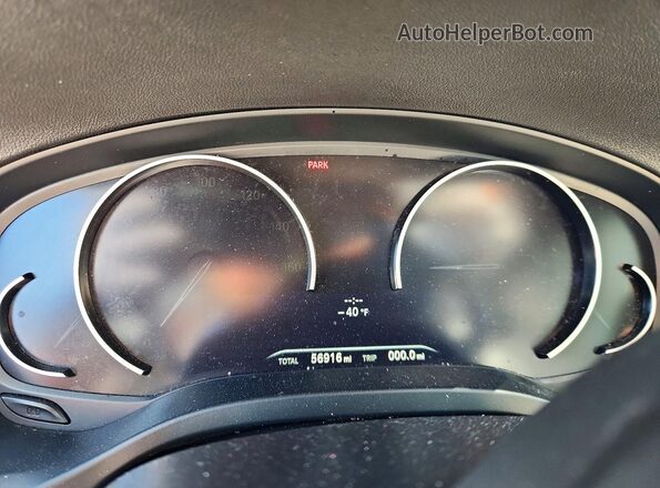 5UXTY5C05M9G31330 2021 BMW X3 Черный Вид щитка приборов