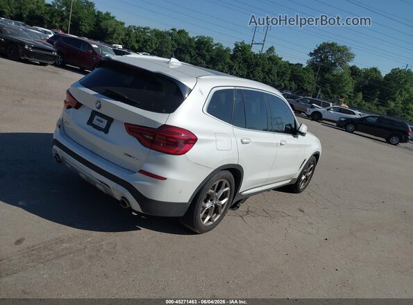 5UXTY5C06M9H33977 2021 BMW X3 Белый Задняя правая четверть