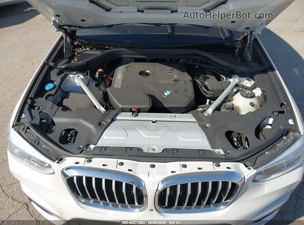 5UXTY5C06M9H33977 2021 BMW X3 Белый Вид сзади