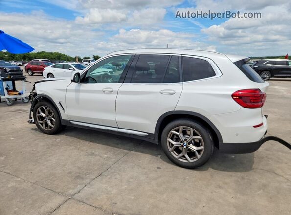 5UXTY5C06M9H70558 2021 BMW X3 White Задня ліва чверть
