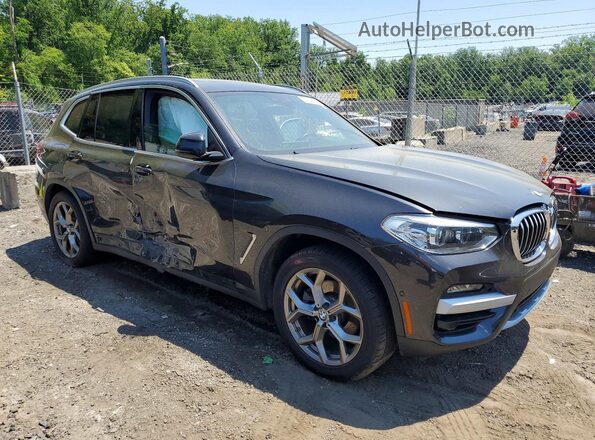 5UXTY5C07L9B01181 2020 BMW X3 Black წინა მარჯვენა