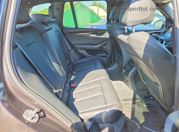 5UXTY5C07L9D33599 2020 BMW X3 Gray Սալոնի հետևի տեսք