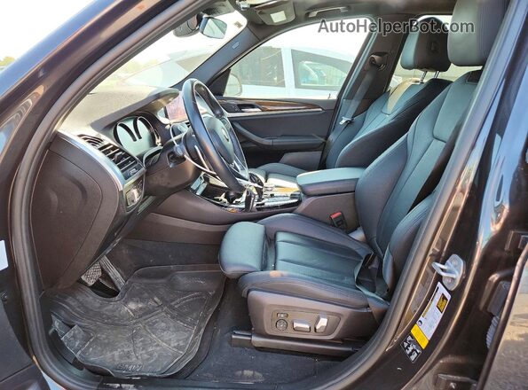 5UXTY5C07L9D33599 2020 BMW X3 Gray Սալոնի դիմացի տեսք