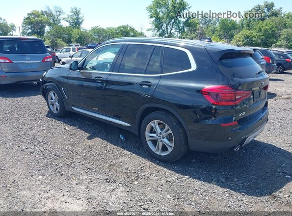 5UXTY5C07M9E67434 2021 BMW X3 Black უკანა მარცხენა