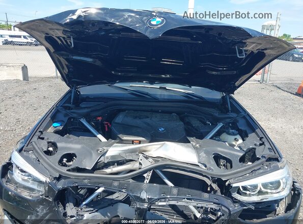 5UXTY5C07M9E67434 2021 BMW X3 Black უკანა ხედი
