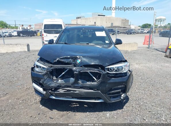 5UXTY5C07M9E67434 2021 BMW X3 Black ხელსაწყოთა პანელის ხედი