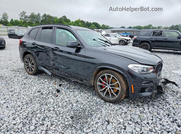 5UXTY5C07M9H99504 2021 BMW X3 Black Передня права чверть