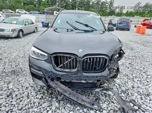 5UXTY5C07M9H99504 2021 BMW X3 Black Вид спереду