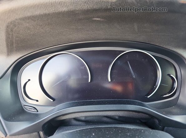 5UXTY5C08L9C04223 2020 BMW X3 Black Вид щитка приладів