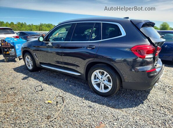 5UXTY5C08L9C04223 2020 BMW X3 Black Задня ліва чверть