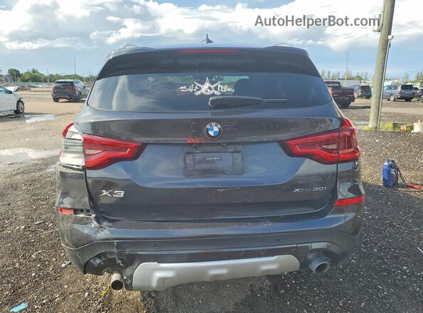 5UXTY5C08M9E58483 2021 BMW X3 Charcoal 