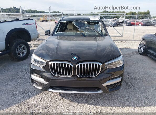 5UXTY5C08M9E71007 2021 BMW X3 Black Սարքավորումների վահանակի տեսք