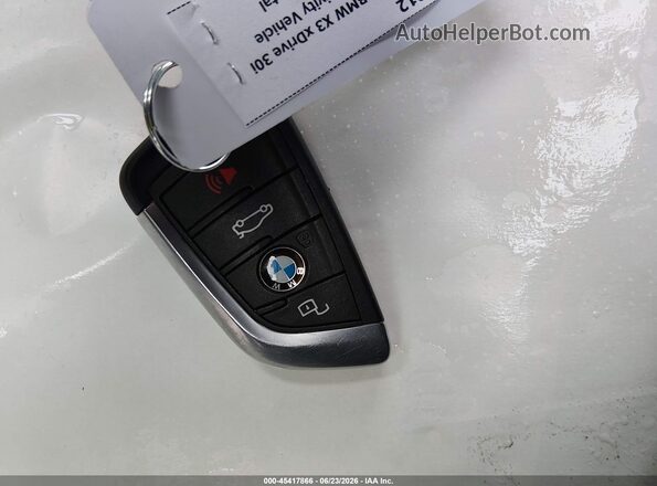 5UXTY5C08M9F50466 2021 BMW X3 Silver Առջևի վահանակի տեսք