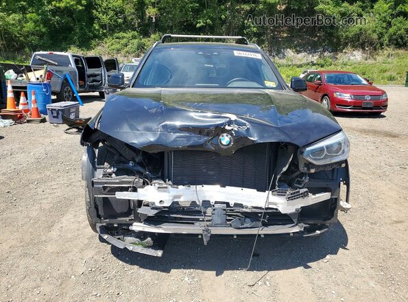 5UXTY5C08M9G21181 2021 BMW X3 Black Դիմացի տեսք