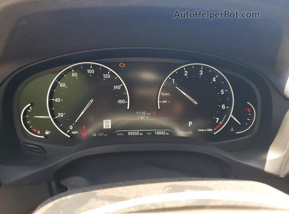 5UXTY5C08M9G21181 2021 BMW X3 Black Սարքավորումների վահանակի տեսք
