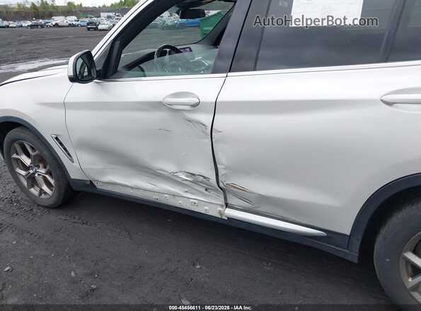 5UXTY5C08M9G84104 2021 BMW X3 White 
