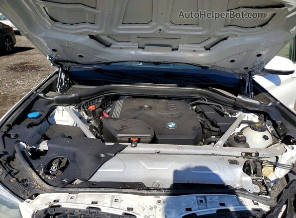 5UXTY5C08M9G92171 2021 BMW X3 White Շարժիչի բաժամունքի տեսք