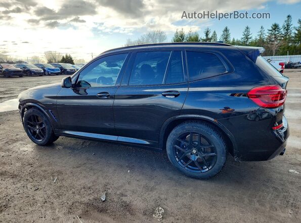 5UXTY5C09L9C53706 2020 BMW X3 Black Հետևի ձախ