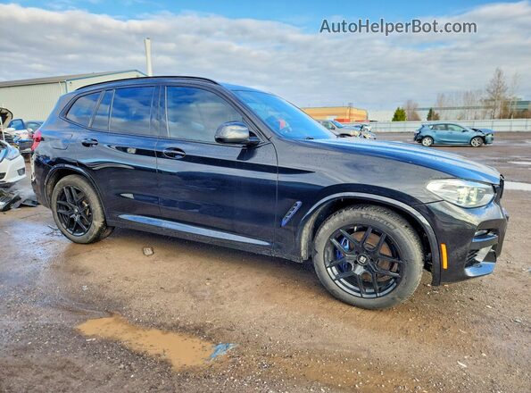 5UXTY5C09L9C53706 2020 BMW X3 Black Առջևի աջ