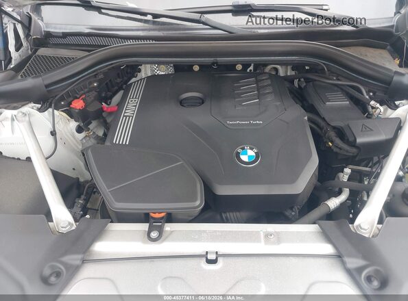 5UXTY5C09LLT32471 2020 BMW X3 White Հետևի տեսք