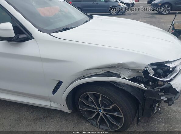 5UXTY5C09LLT32471 2020 BMW X3 White 