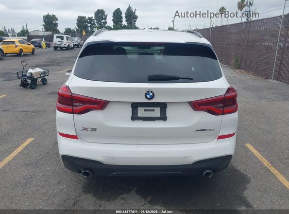 5UXTY5C09LLT32471 2020 BMW X3 White 
