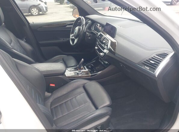 5UXTY5C09LLT32471 2020 BMW X3 White Սալոնի դիմացի տեսք