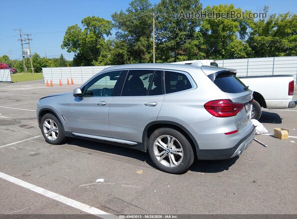 5UXTY5C09LLT38495 2020 BMW X3 Silver Սալոնի 360 աստիճան տեսք