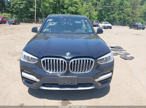 5UXTY5C09M9D82143 2021 BMW X3 Black 