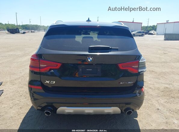 5UXTY5C09M9D82143 2021 BMW X3 Black 