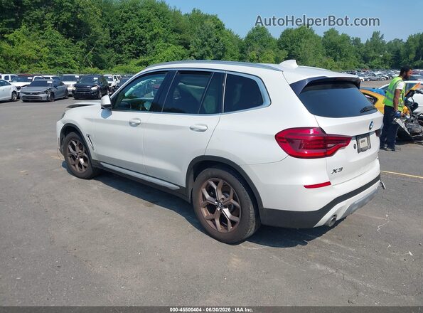 5UXTY5C09M9G88453 2021 BMW X3 White Задня ліва чверть
