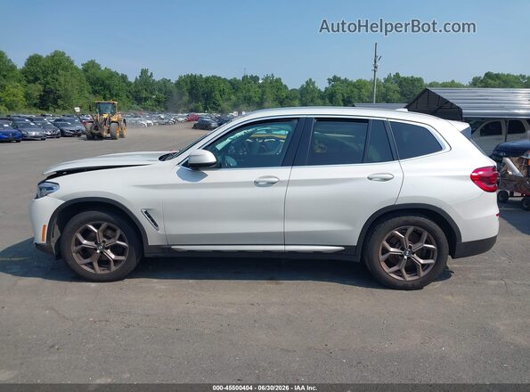 5UXTY5C09M9G88453 2021 BMW X3 White Панорамний вид салону 360°