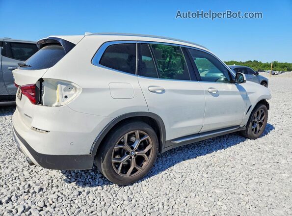 5UXTY5C0XL9B58071 2020 BMW X3 White Rear right