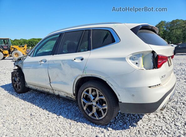5UXTY5C0XL9B58071 2020 BMW X3 White Rear left