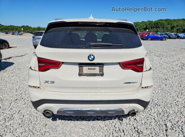 5UXTY5C0XL9B58071 2020 BMW X3 White Rear view