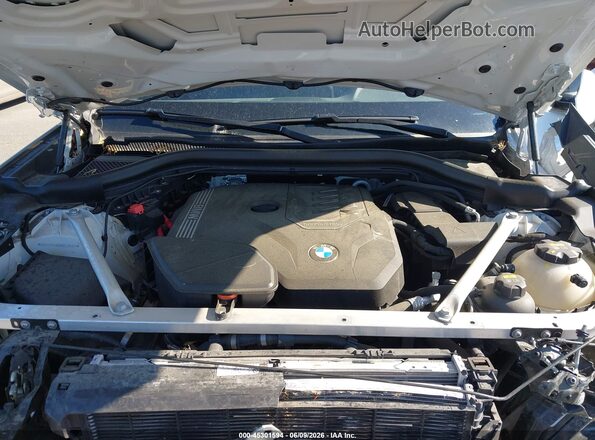 5UXTY5C0XM9E29549 2021 BMW X3 White Հետևի տեսք
