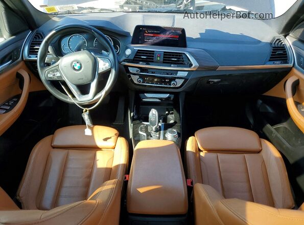 5UXTY5C0XM9E30488 2021 BMW X3 Gray Vista del salpicadero