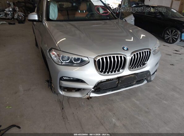 5UXTY5C0XM9G95685 2021 BMW X3 Silver Դիմացի տեսք