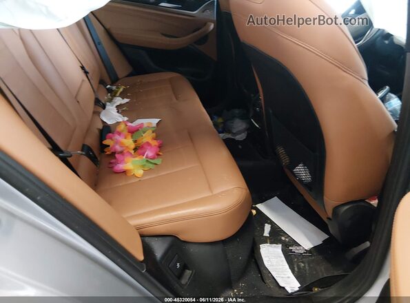 5UXTY5C0XM9G95685 2021 BMW X3 Silver VIN կոդի պիտակի տեսք