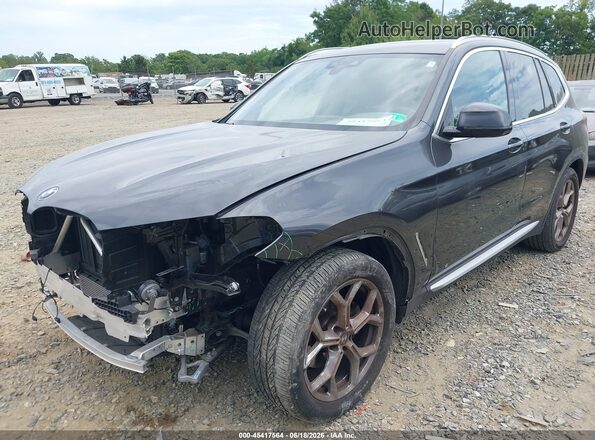5UXTY5C0XM9H92269 2021 BMW X3 Gray Przód lewy