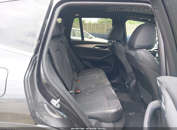 5UXTY5C0XM9H92269 2021 BMW X3 Gray Widok naklejki z numerem VIN